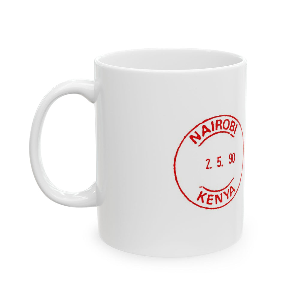 Stamp Collection Ceramic Mug, (11oz, 15oz)