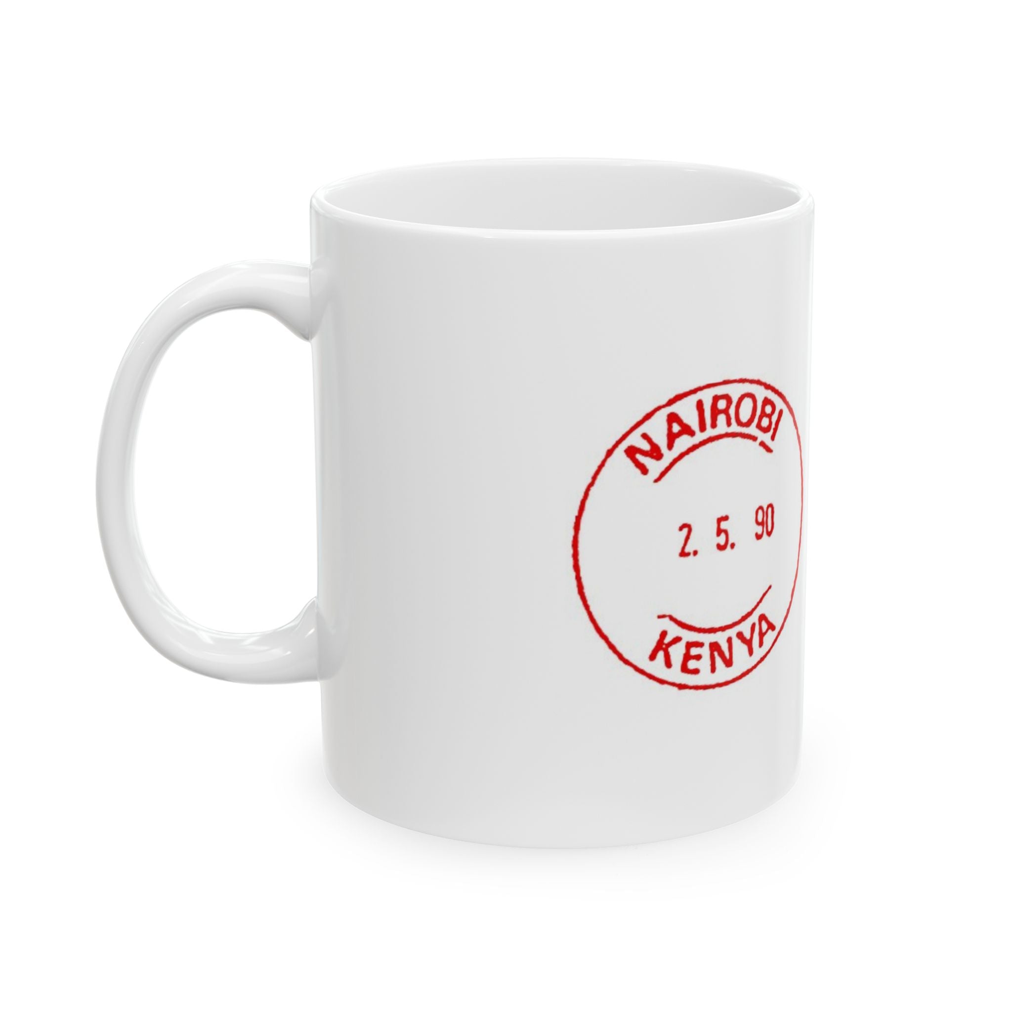Stamp Collection Ceramic Mug, (11oz, 15oz)
