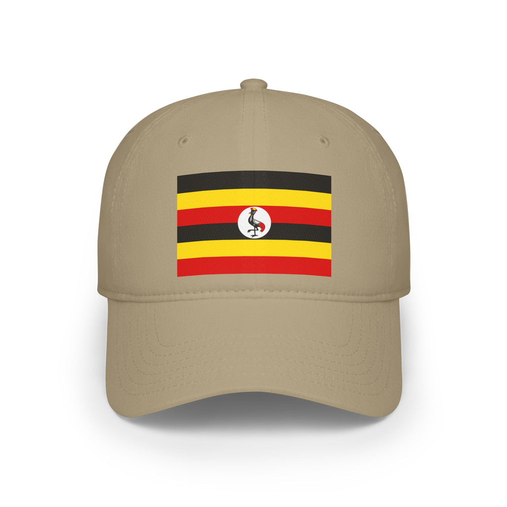 Uganda Flag Low Profile Baseball Cap