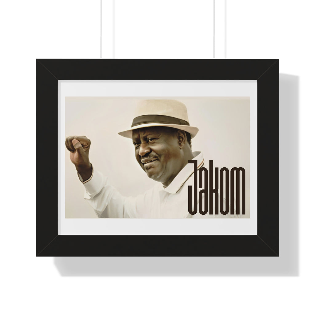 Raila Jakom 1 Framed Poster