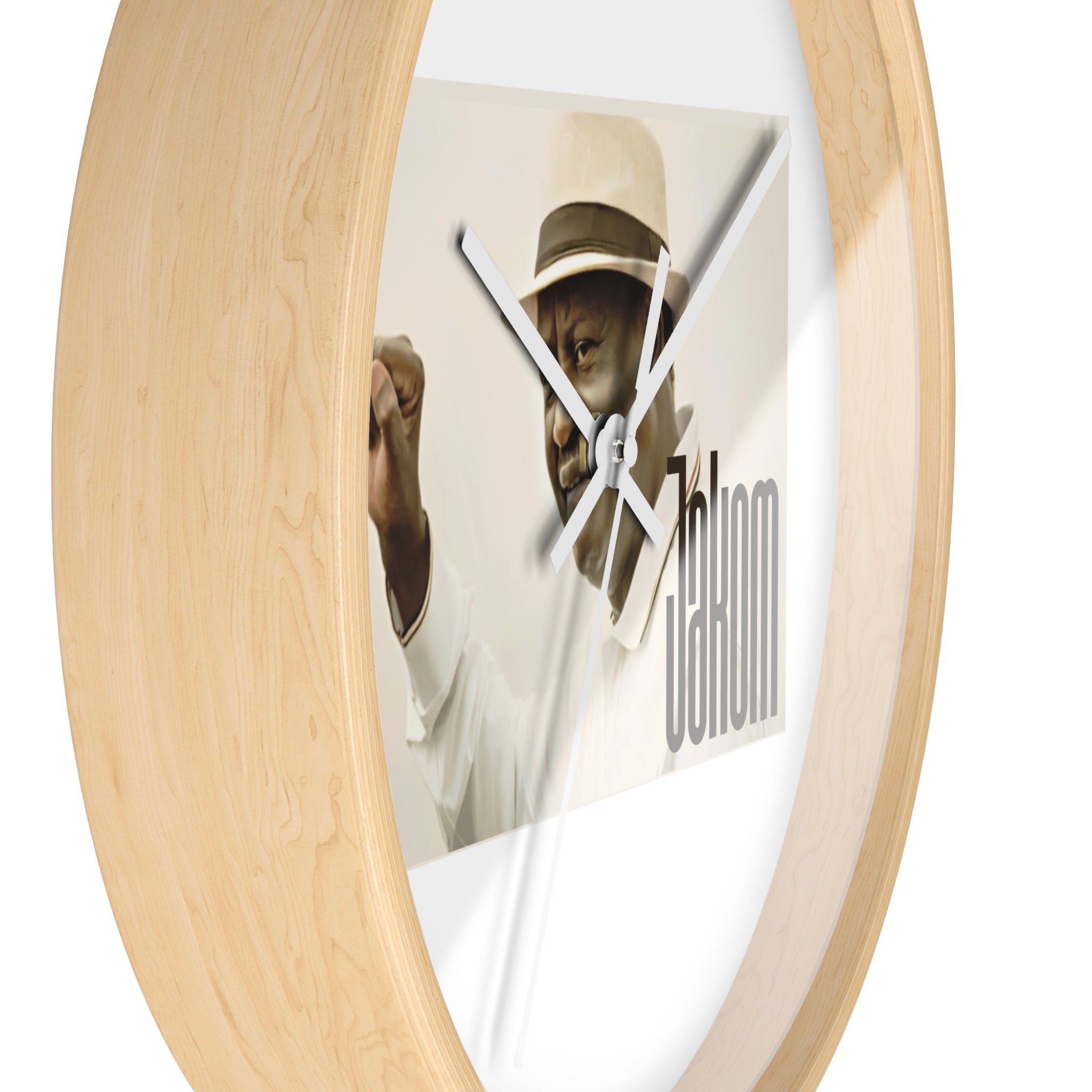Raila Jakom 1 Wall Clock