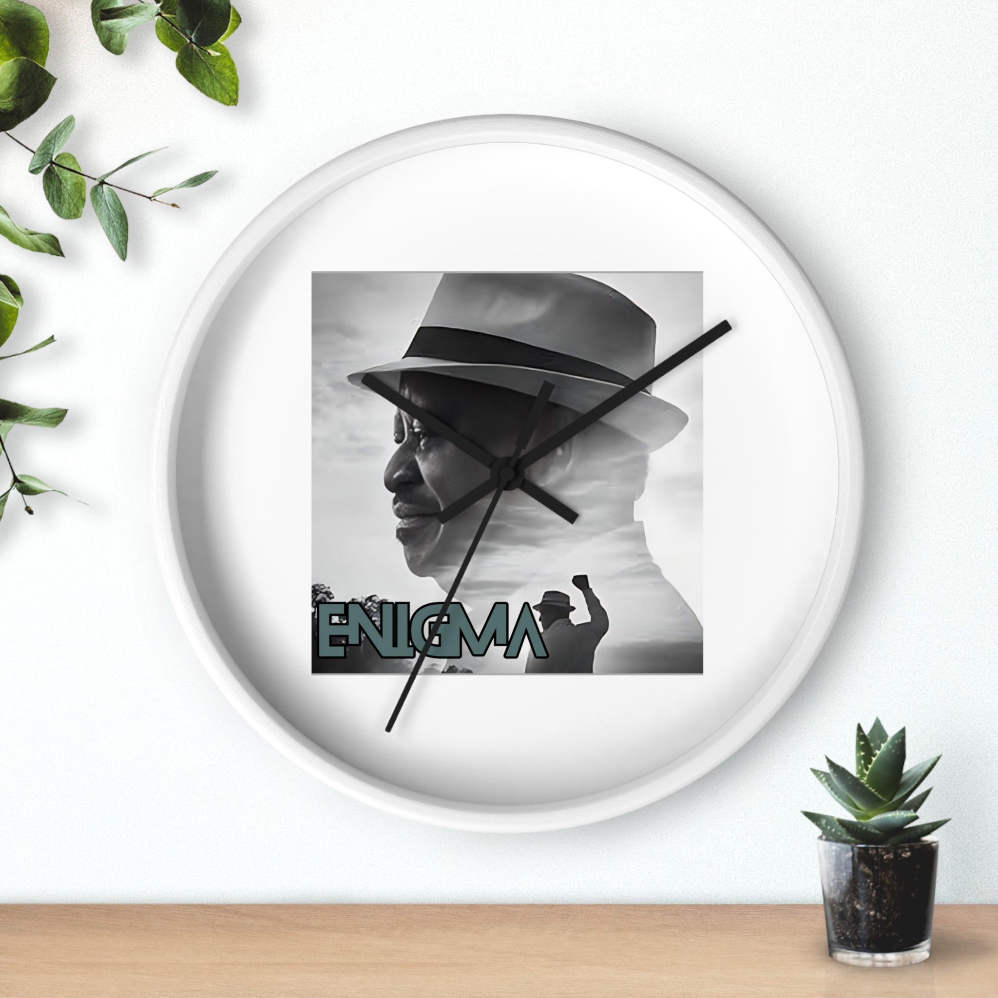 Raila Enigma 2 Round Wall Clock