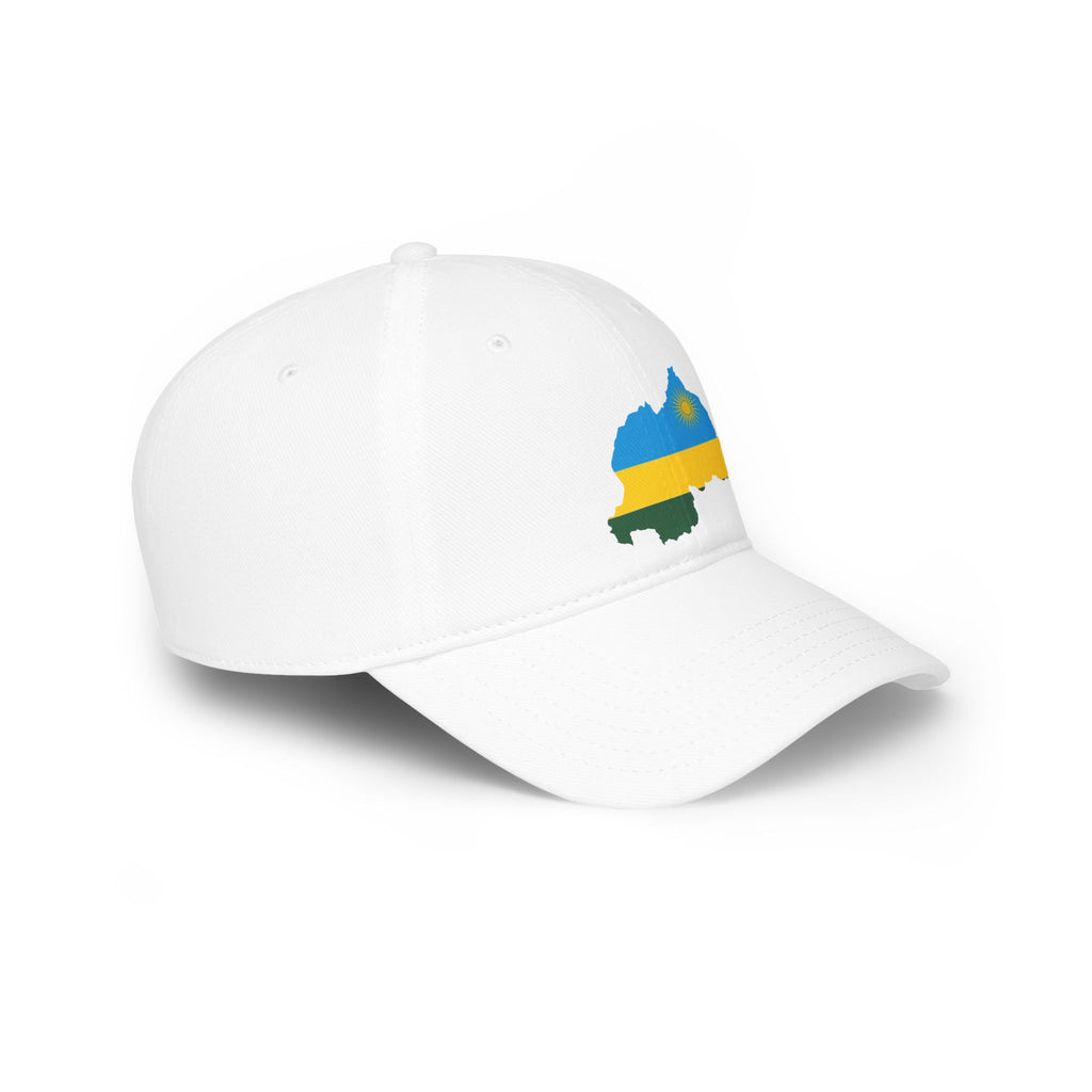 Rwanda Flag Low Profile Baseball Cap