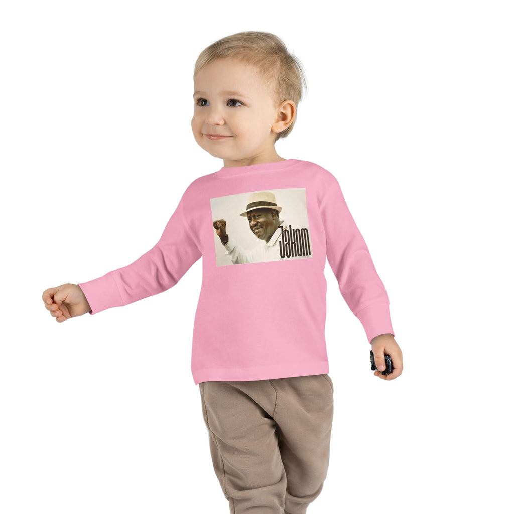 Raila Jakom 1 Toddler Long Sleeve Tee - 'Cahnom' Design