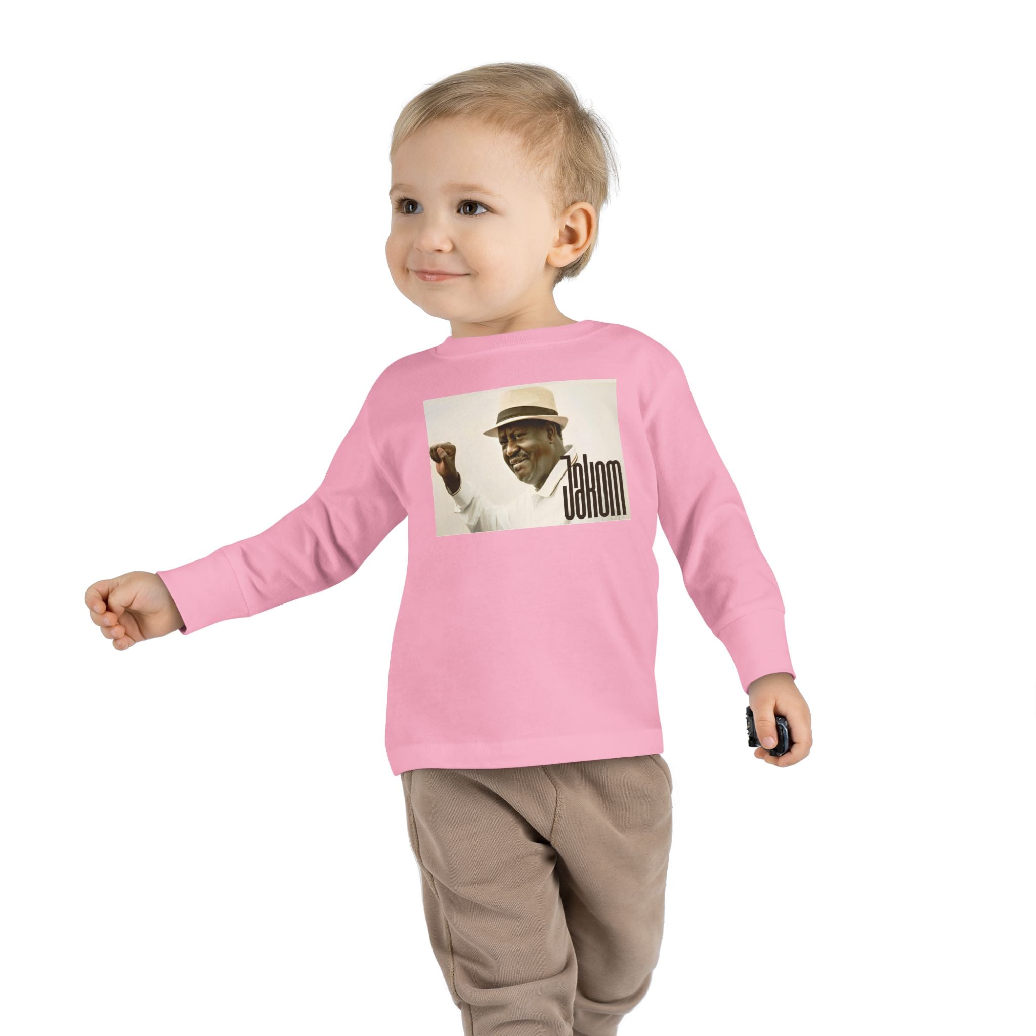 Raila Jakom 1 Toddler Long Sleeve Tee - 'Cahnom' Design