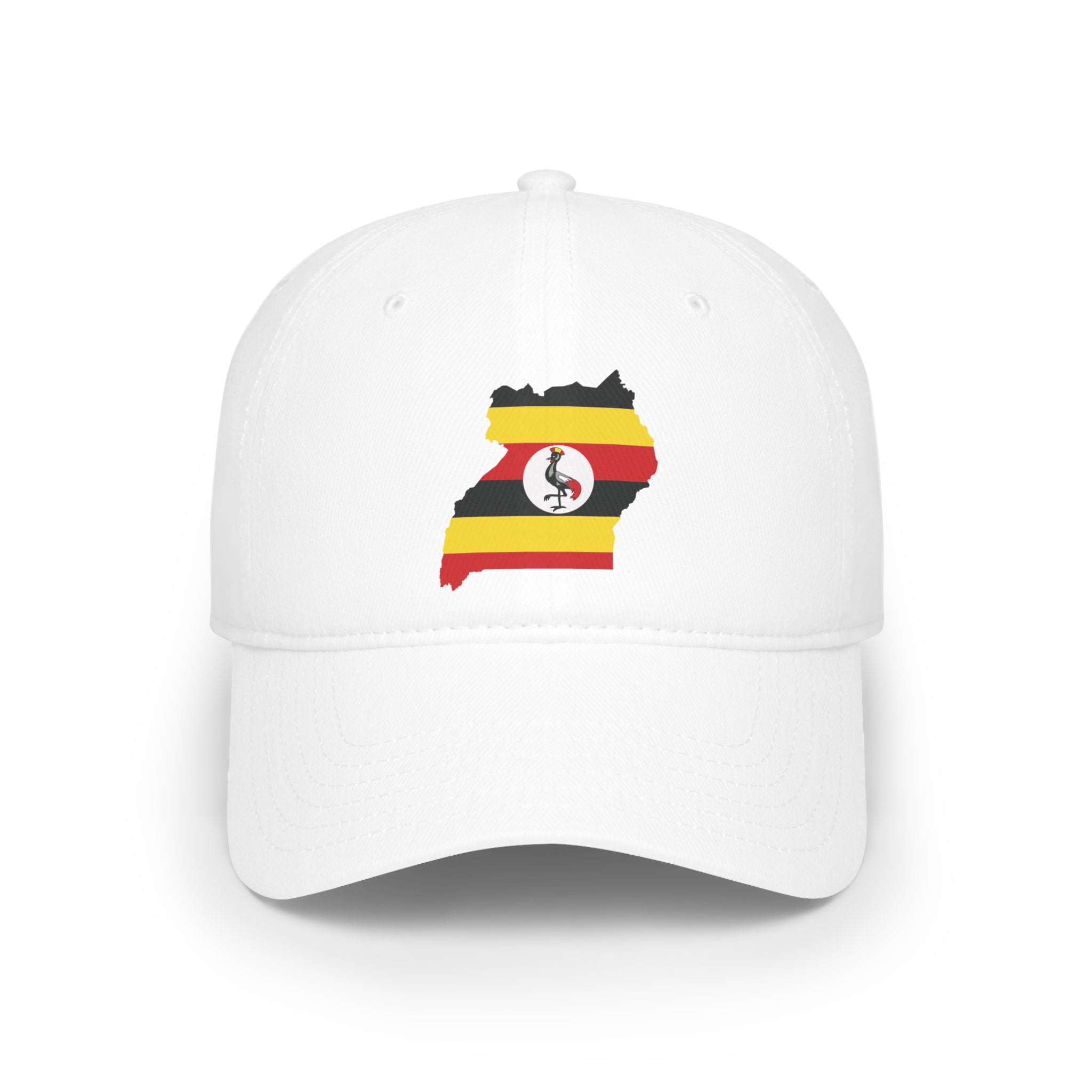 Uganda Flag Low Profile Baseball Cap