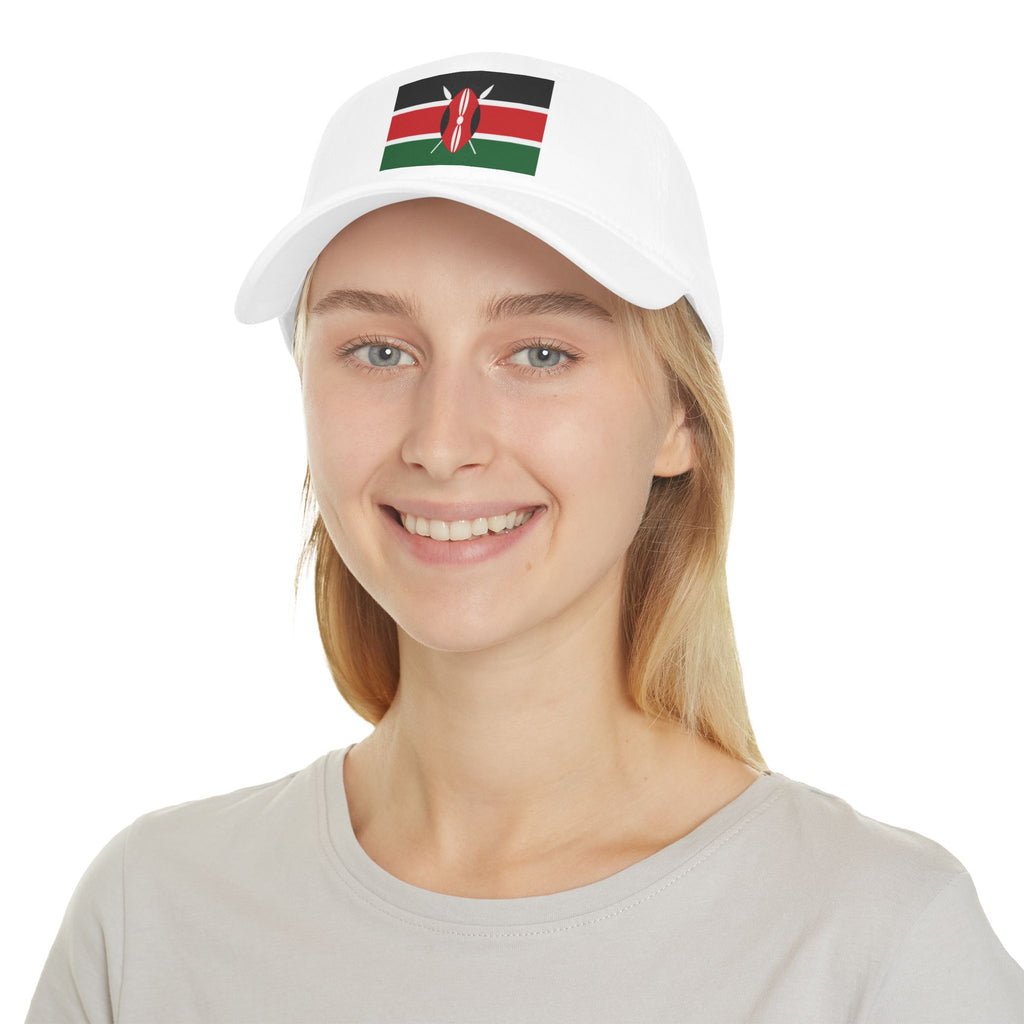 Kenya Flag Low Profile Baseball Cap