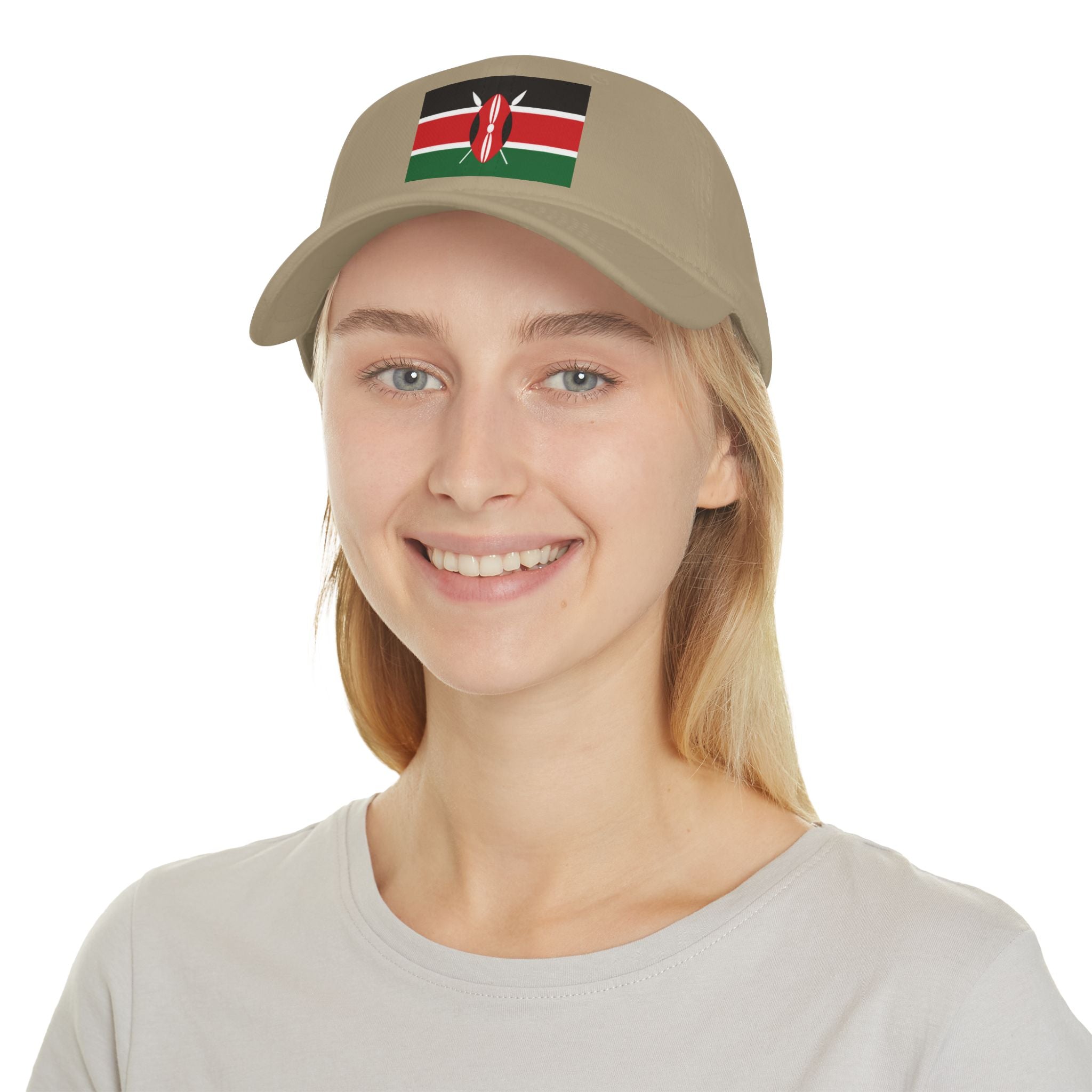 Kenya Flag Low Profile Baseball Cap