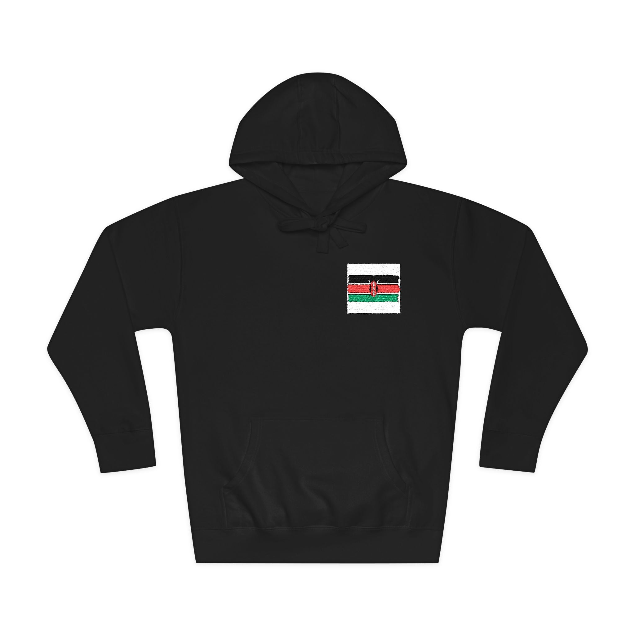 Kenya Flag Unisex Fleece Hoodie