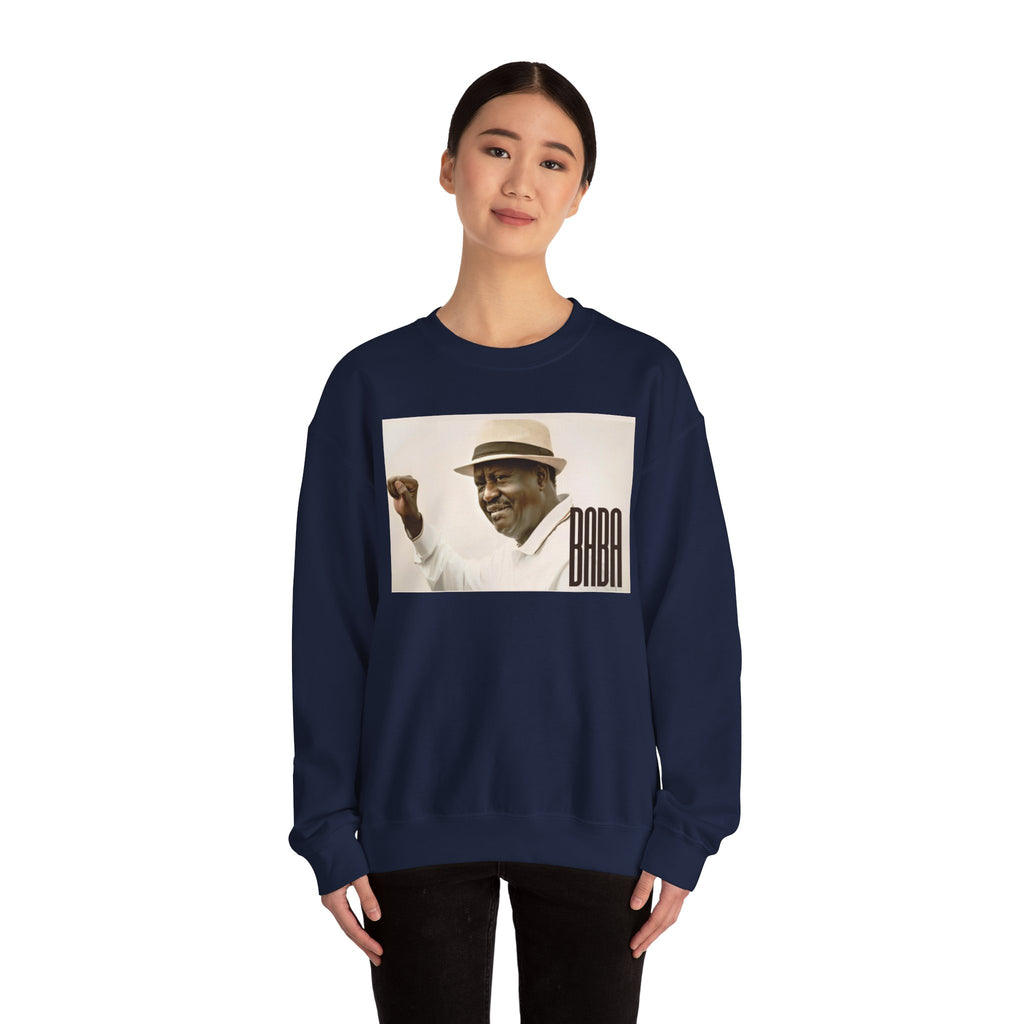 Raila Baba 1 Crewneck Sweatshirt - Stylish Unisex Sweater for Comfort and Connection