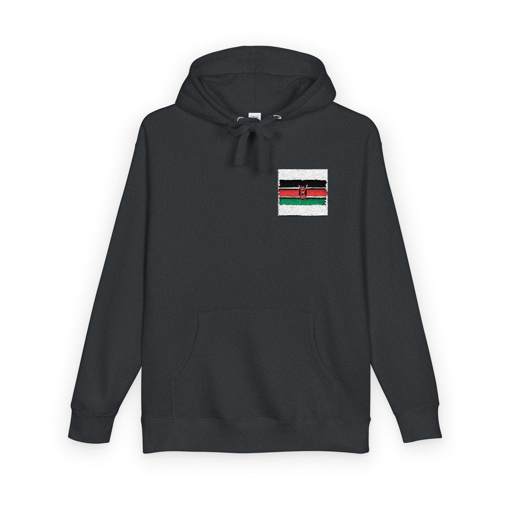 Kenya Flag Unisex Fleece Hoodie