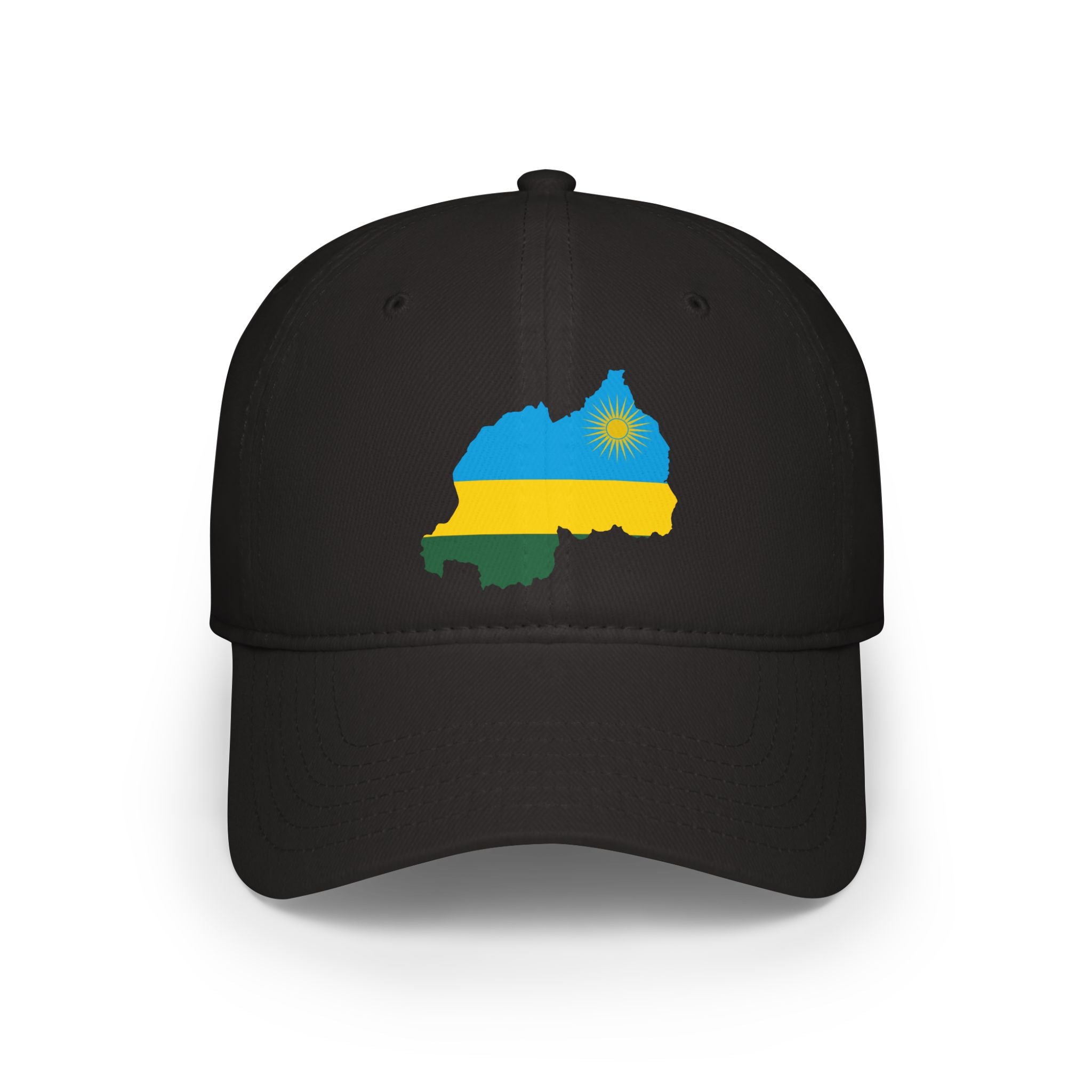 Rwanda Flag Low Profile Baseball Cap