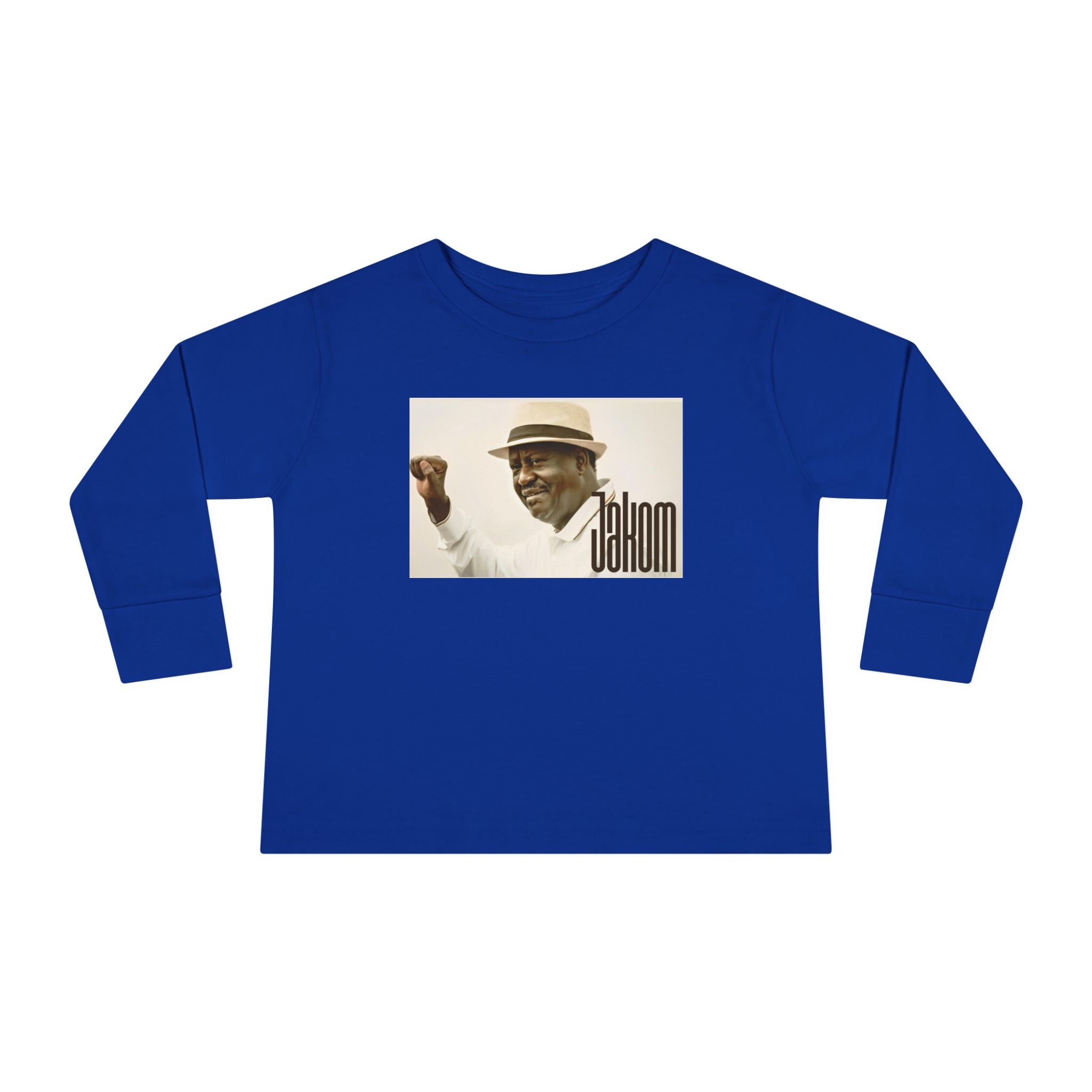 Raila Jakom 1 Toddler Long Sleeve Tee - 'Cahnom' Design