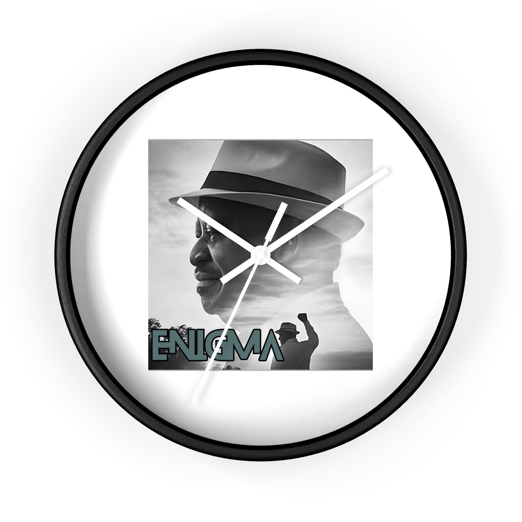 Raila Enigma 2 Round Wall Clock