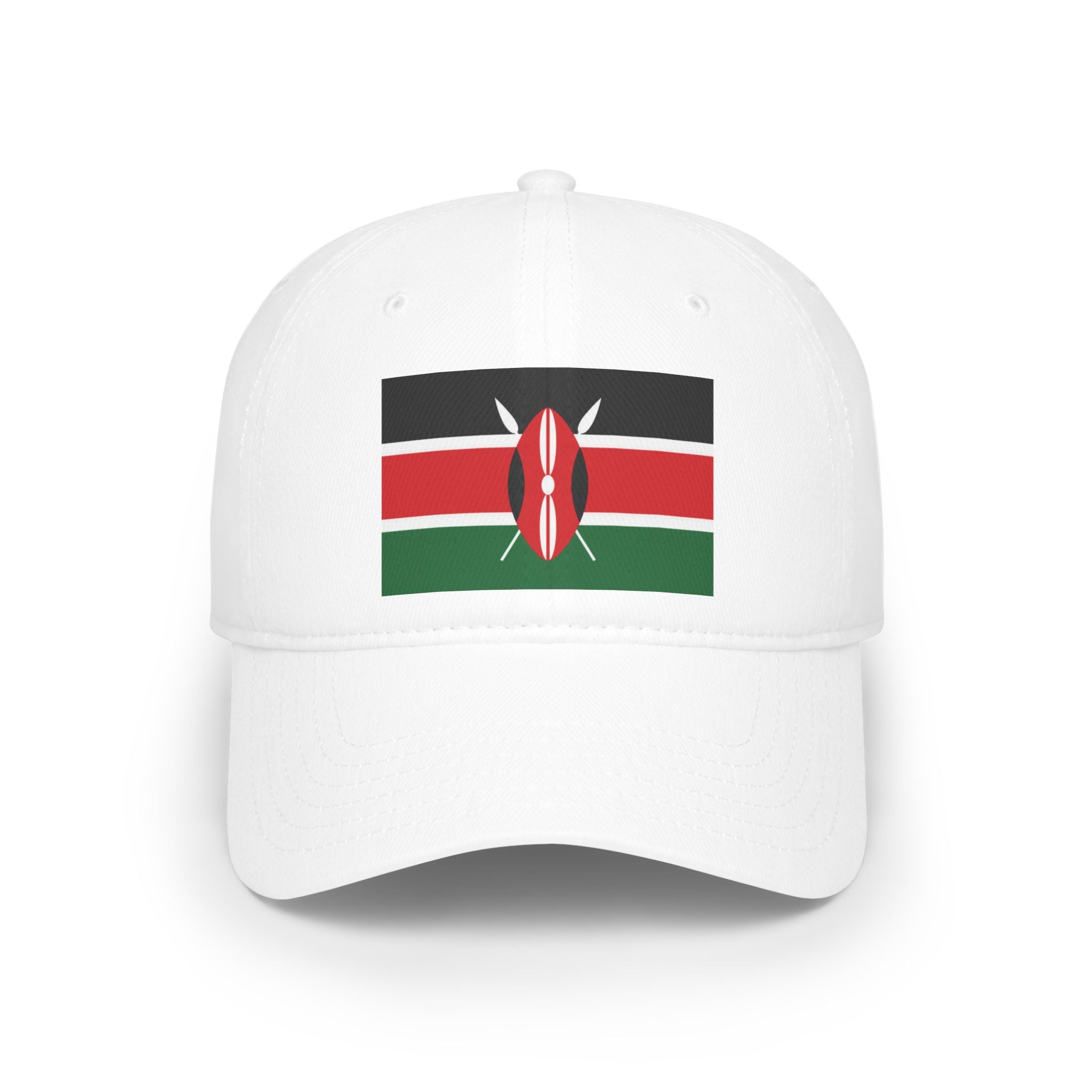 Kenya Flag Low Profile Baseball Cap