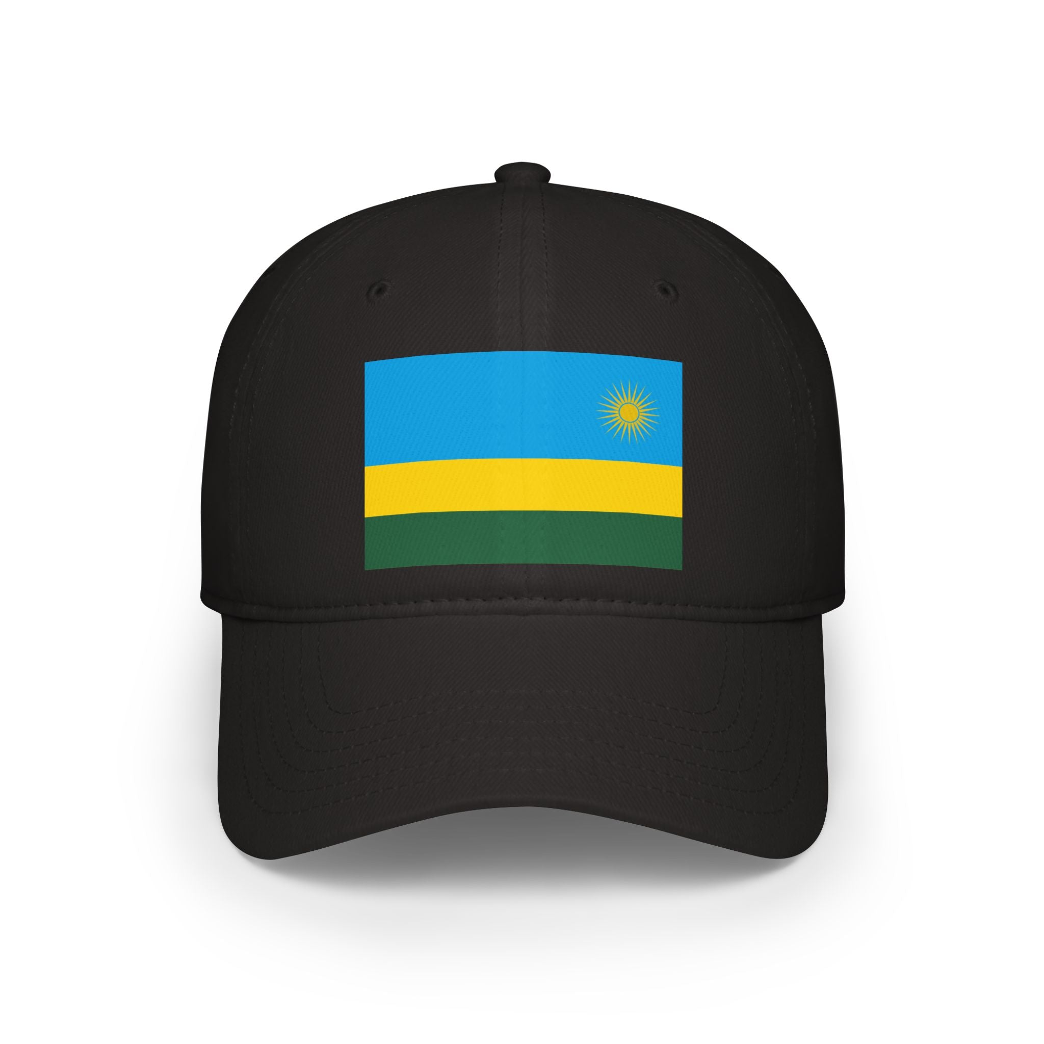 Rwanda Flag Low Profile Baseball Cap