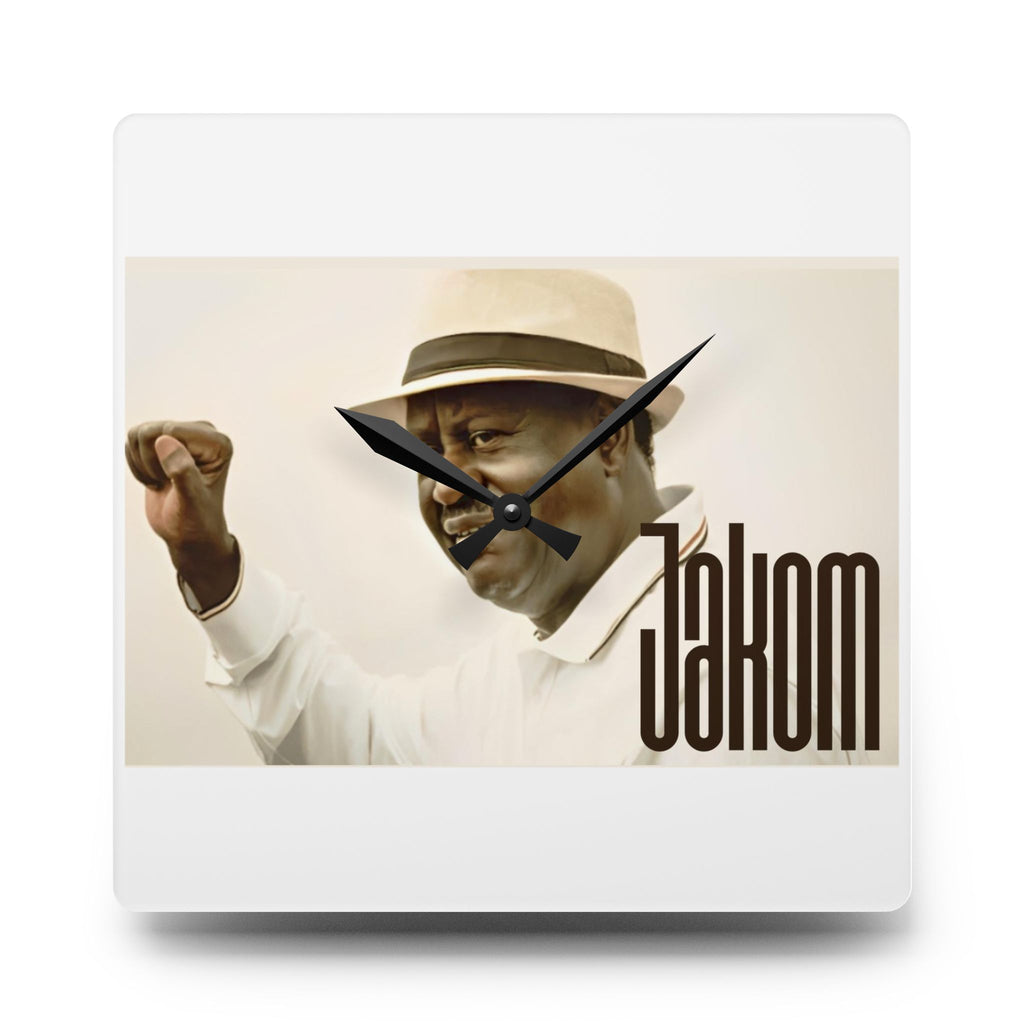 Raila Jakom 1 Acrylic Wall Clock