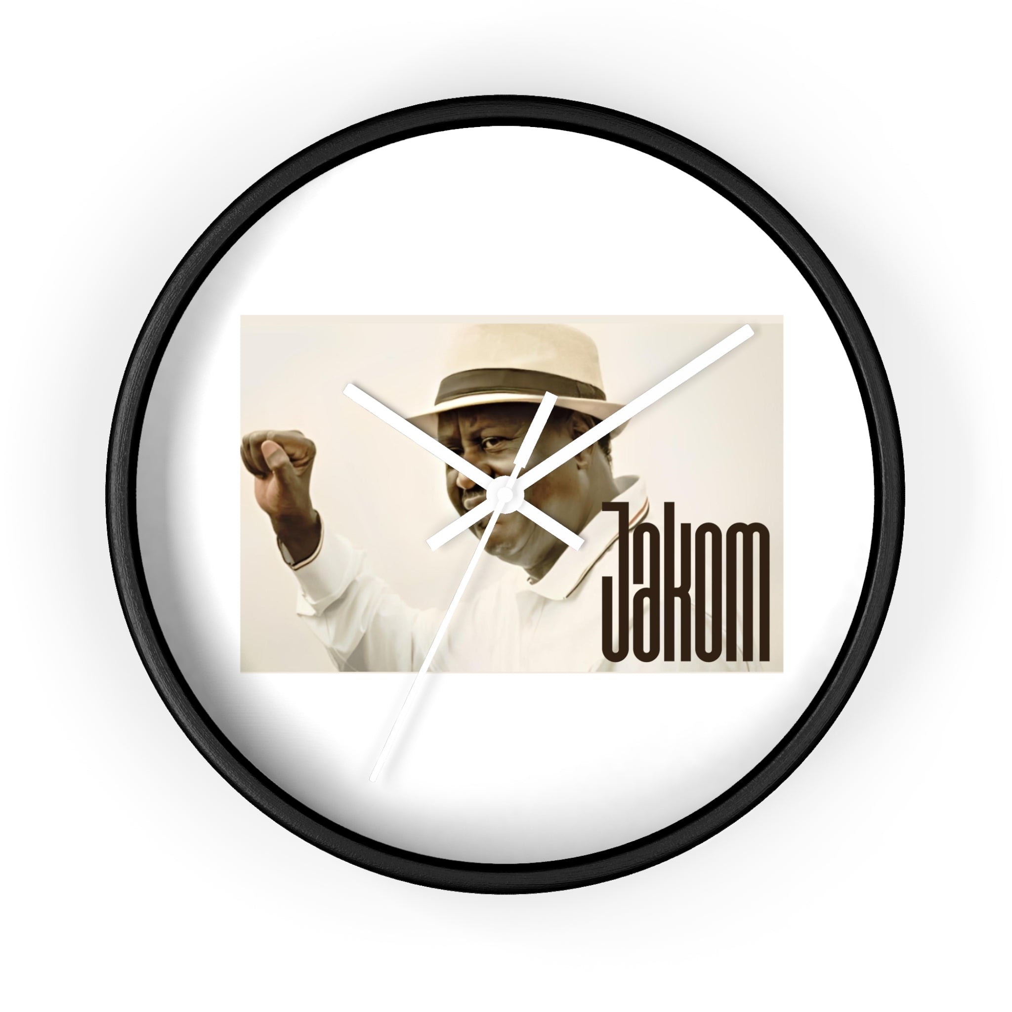 Raila Jakom 1 Wall Clock