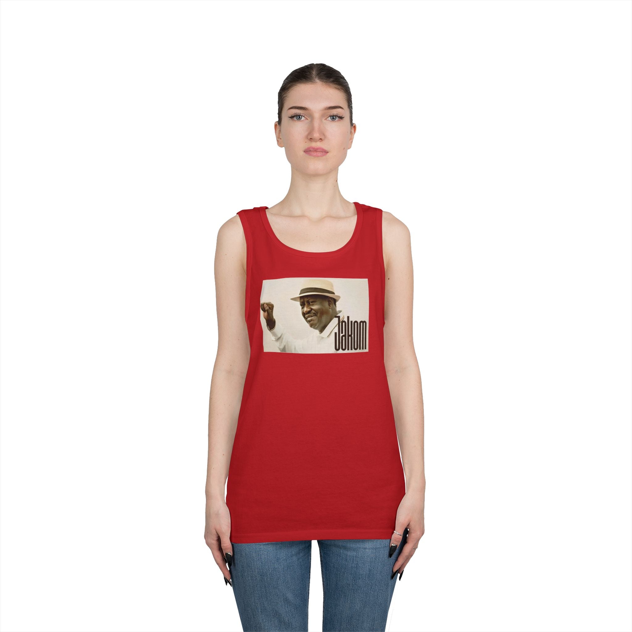 Raila Jakom 1  Unisex Heavy Cotton Tank Top