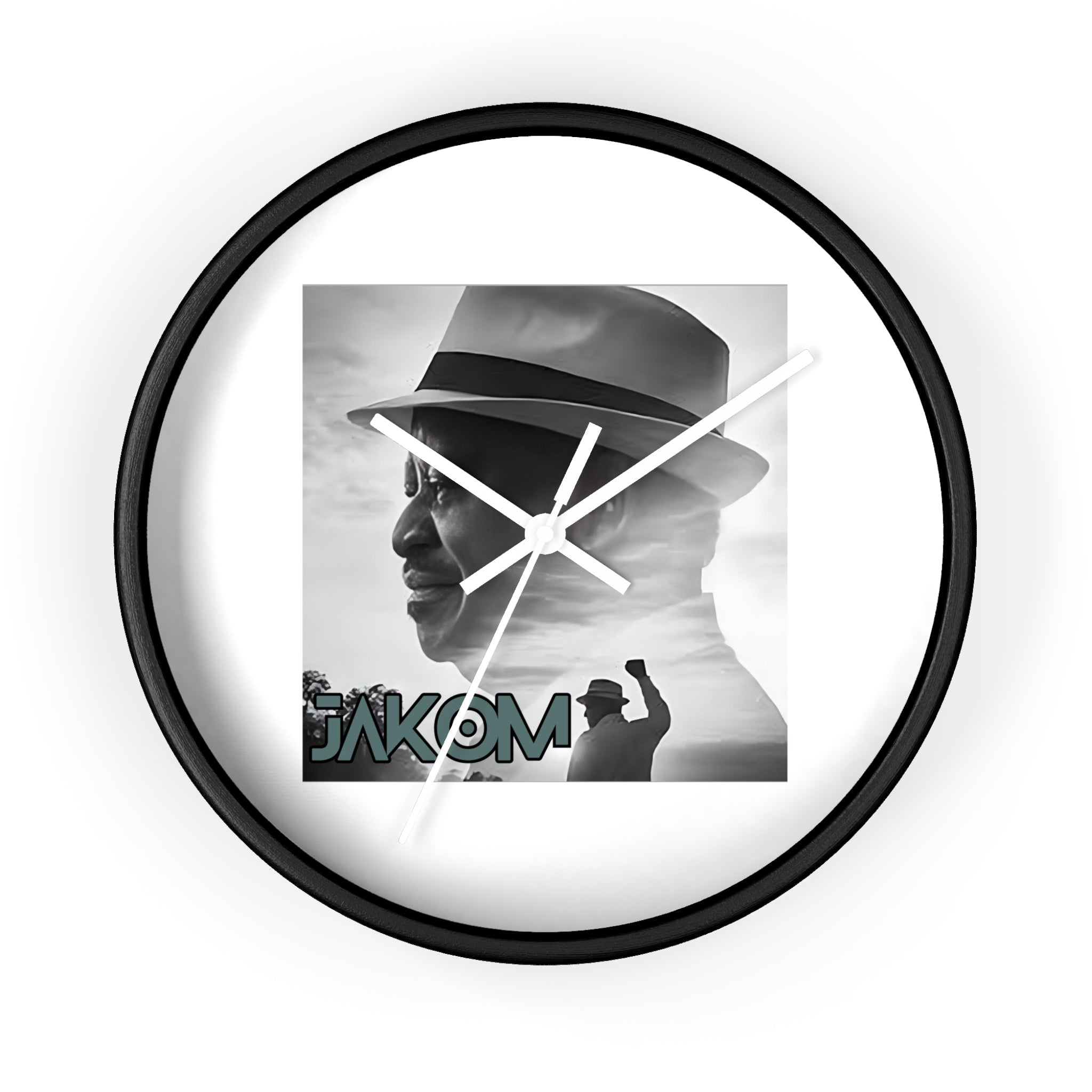 Raila Jakom 2 Round Wall Clock