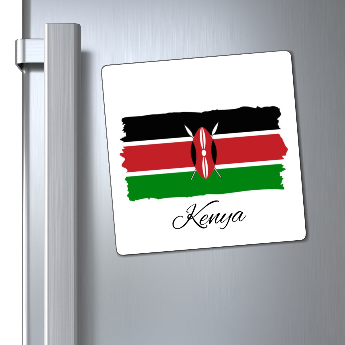 Kenya Flag Fridge Magnets
