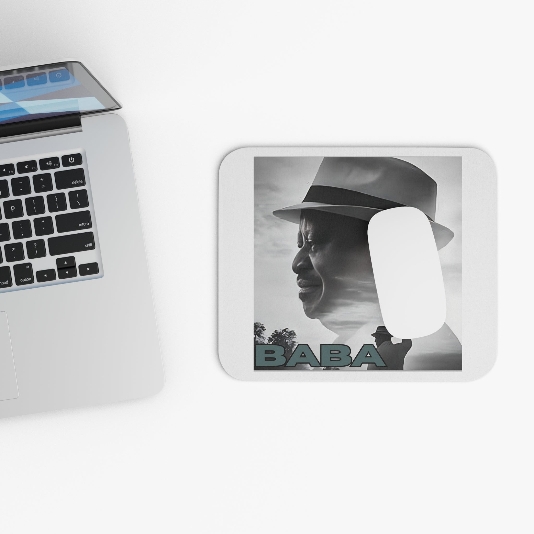 Raila Baba 3 Inspirational Mouse Pad