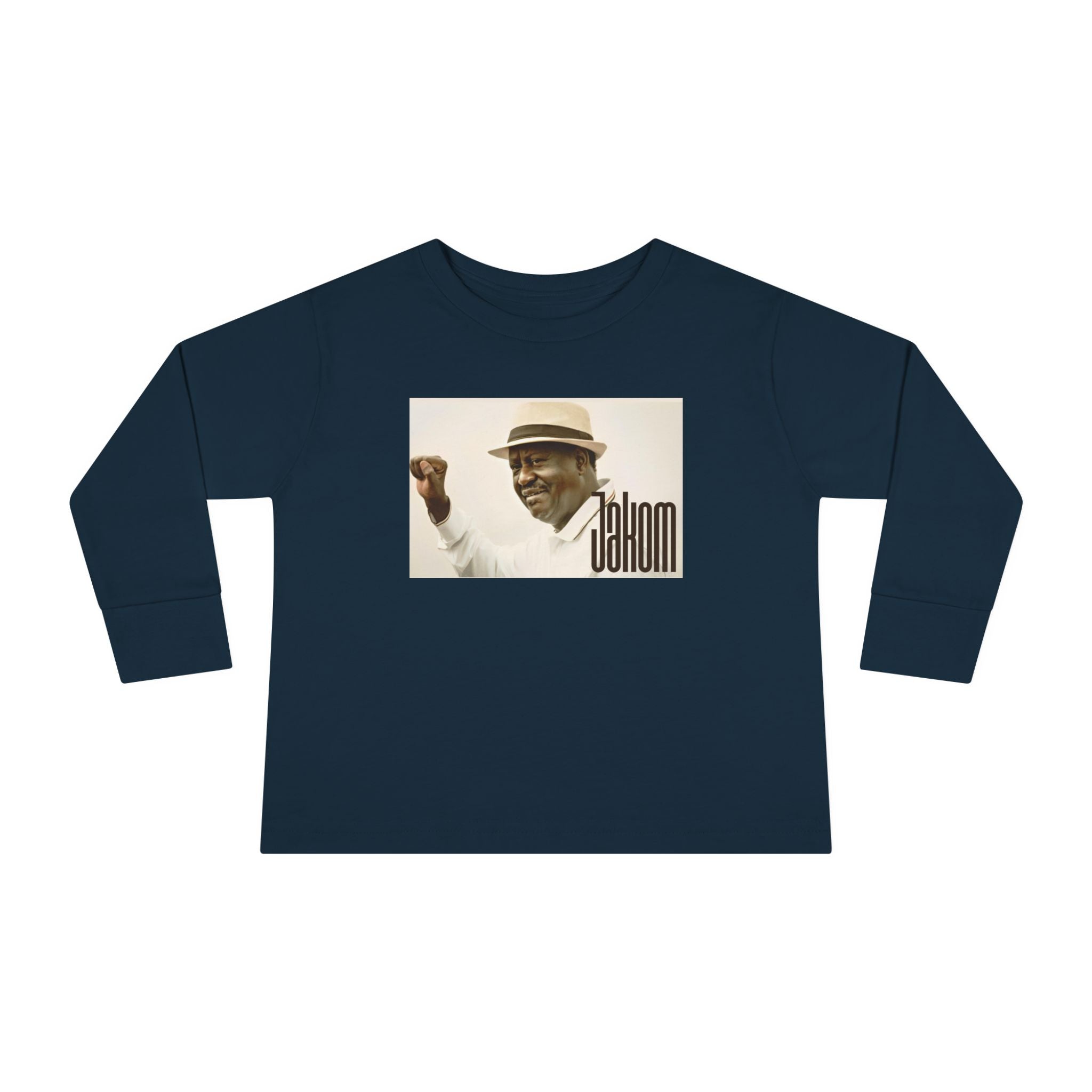 Raila Jakom 1 Toddler Long Sleeve Tee - 'Cahnom' Design