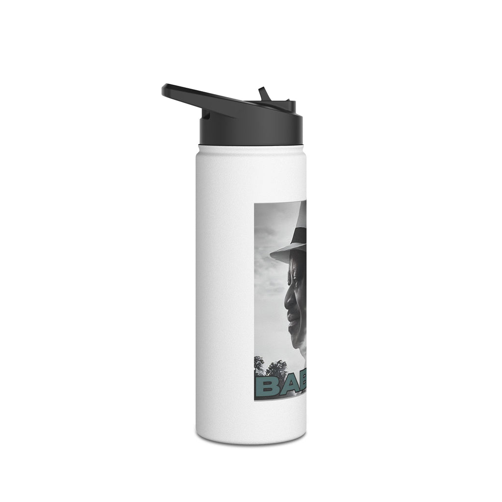 Raila Baba 3  Stainless Steel Water Bottle with Inspirational Design