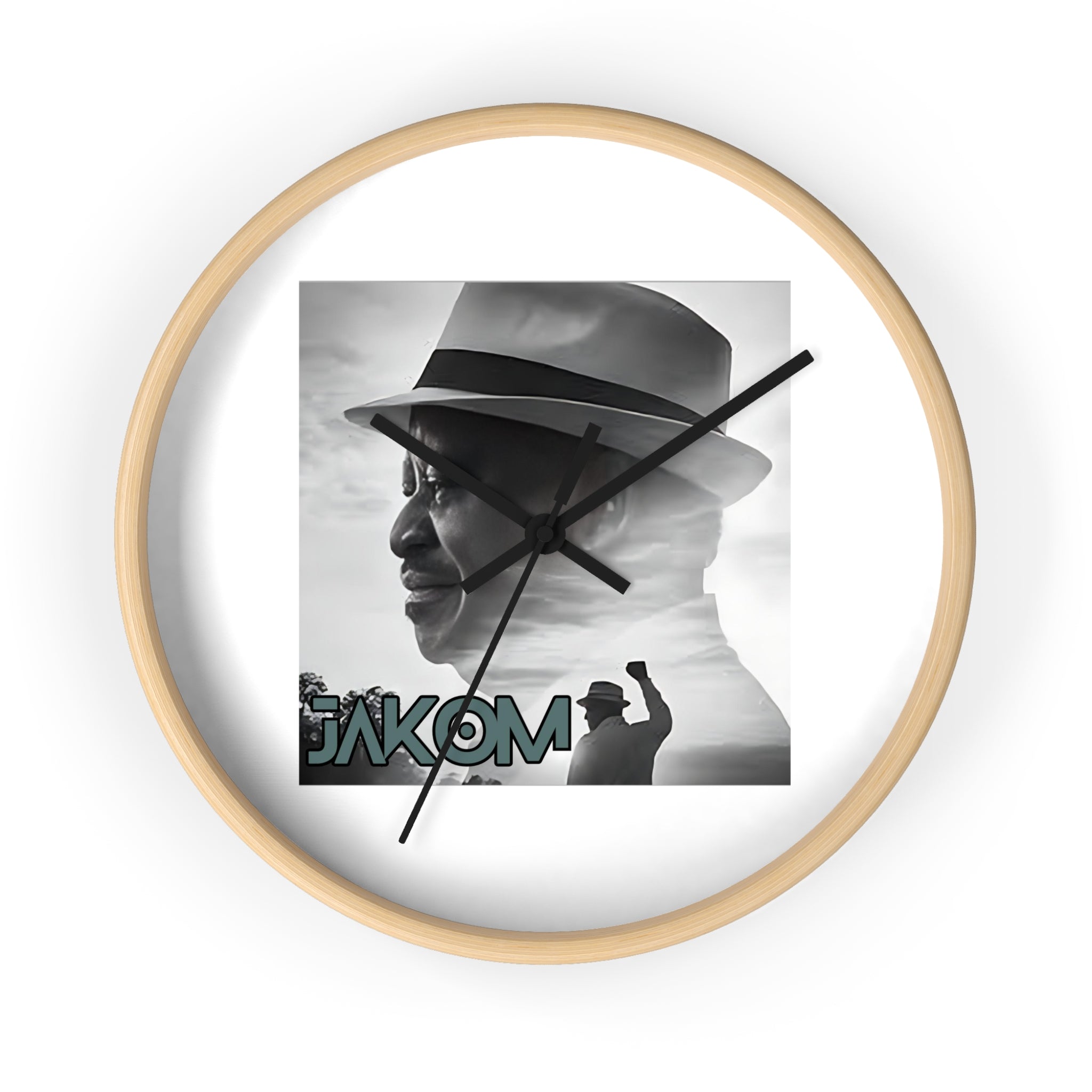 Raila Jakom 2 Wall Clock