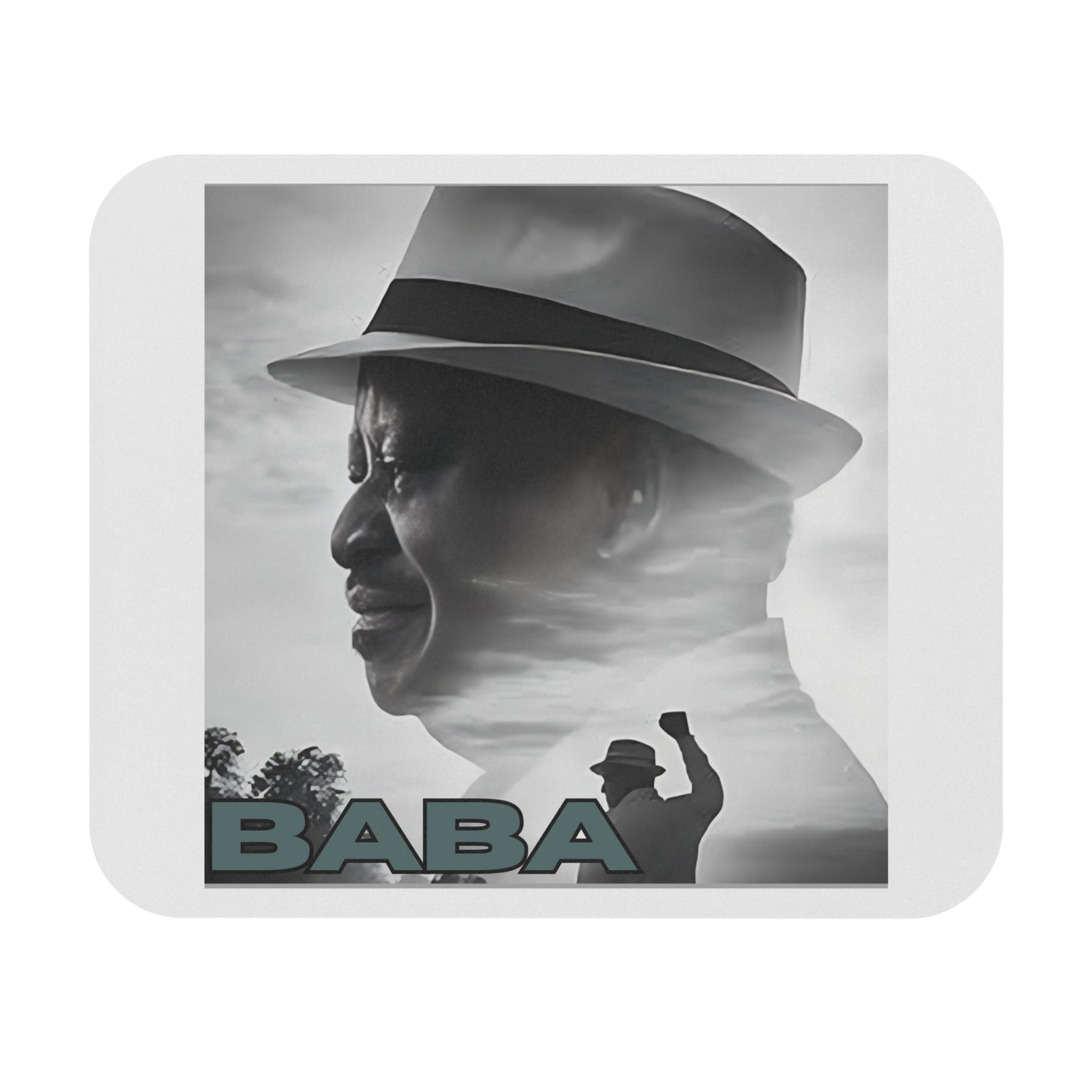 Raila Baba 3 Inspirational Mouse Pad