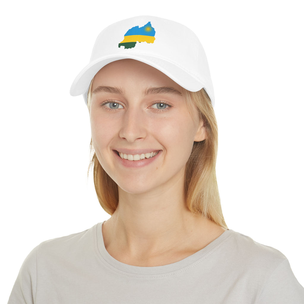 Rwanda Flag Low Profile Baseball Cap