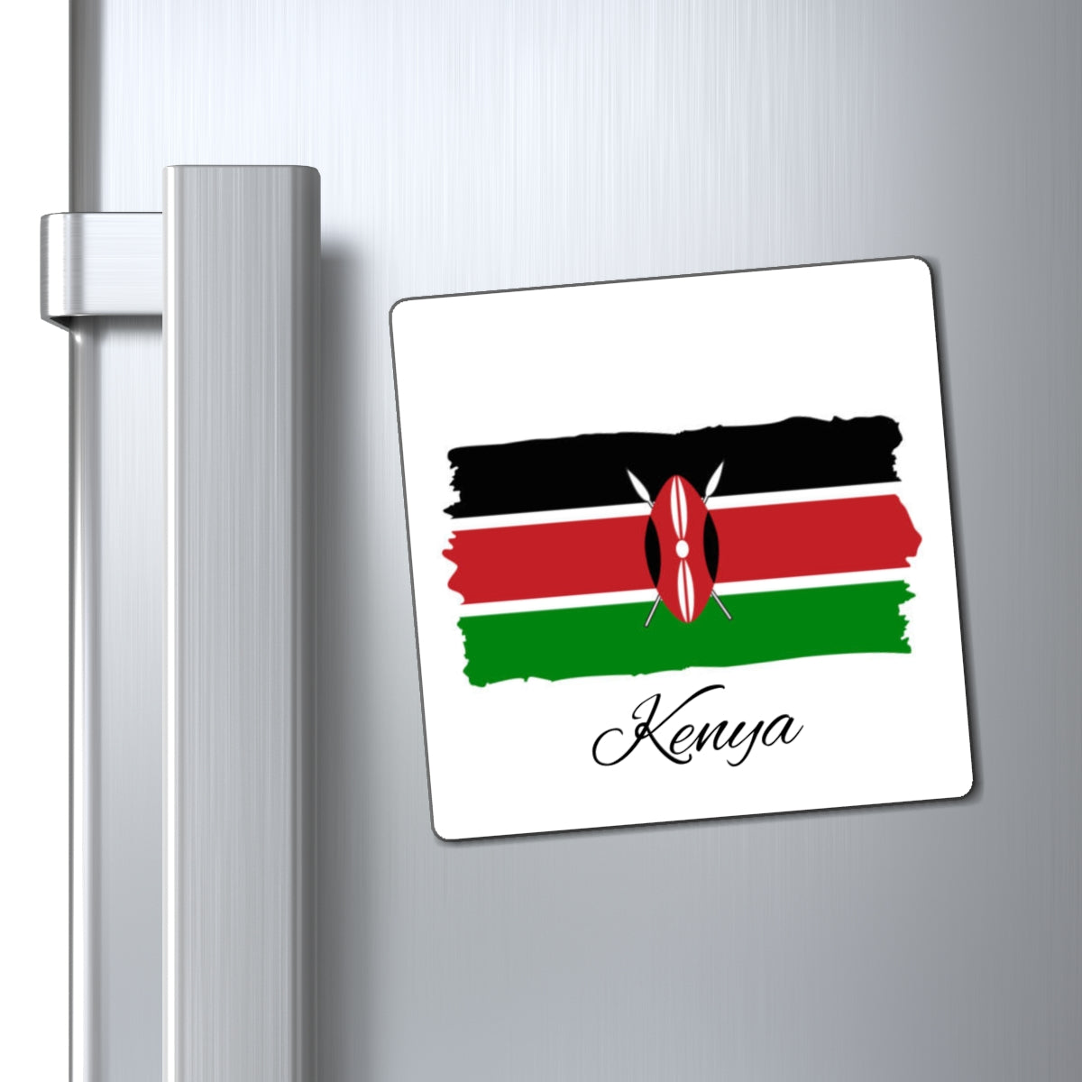 Kenya Flag Fridge Magnets