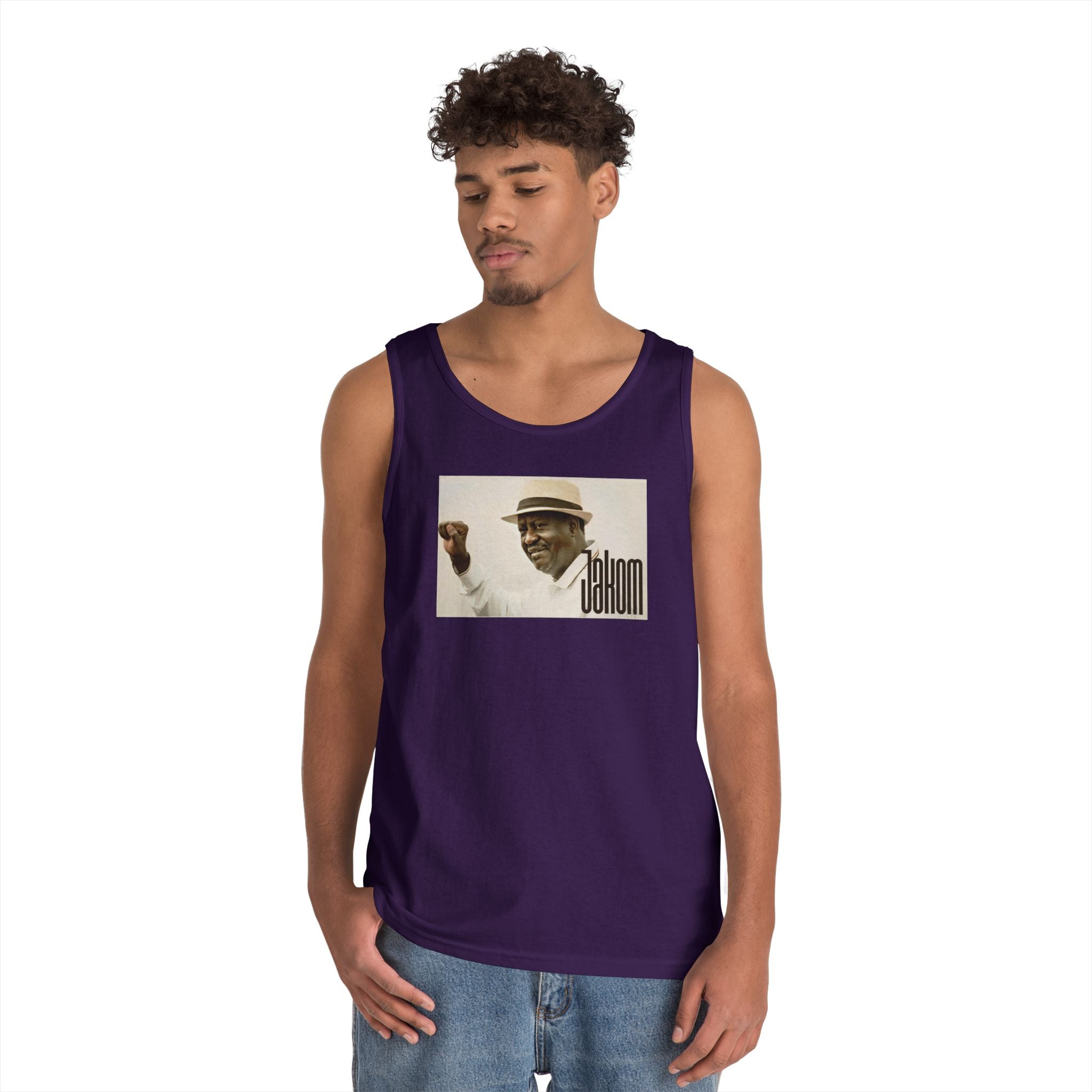 Raila Jakom 1  Unisex Heavy Cotton Tank Top