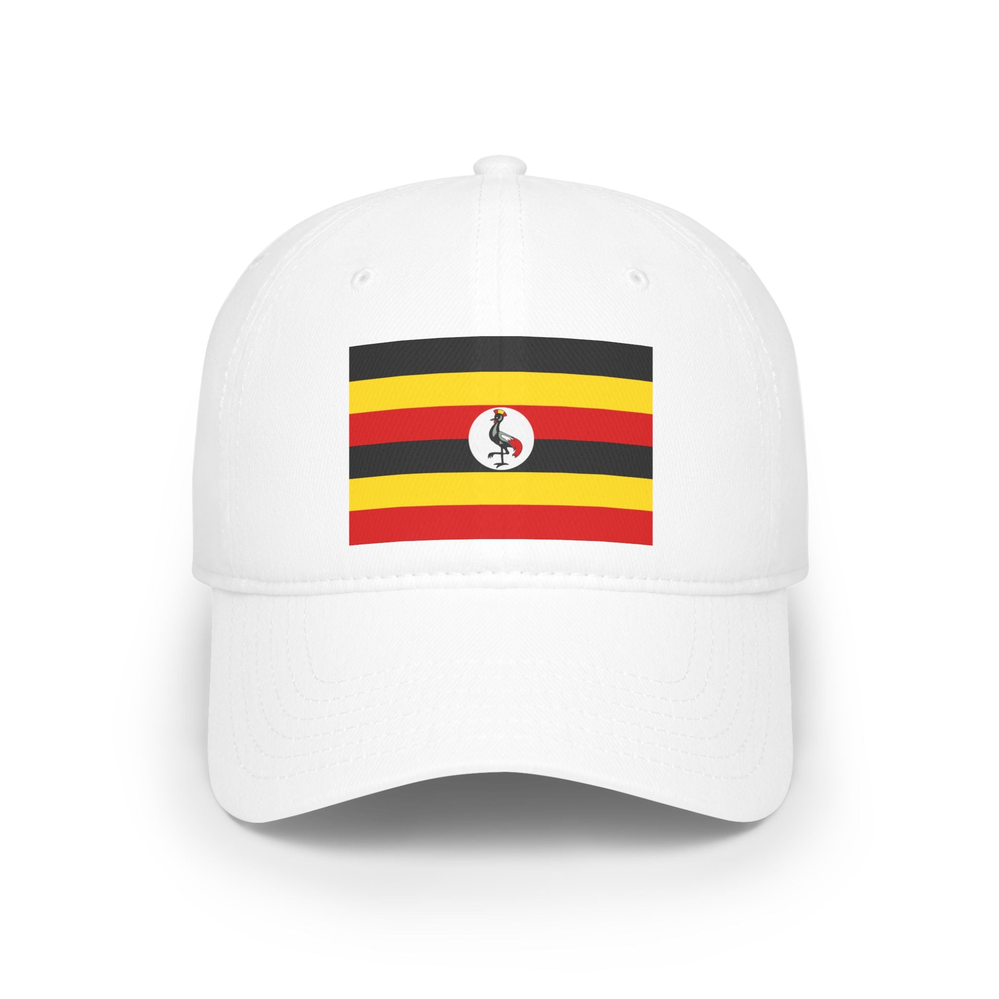 Uganda Flag Low Profile Baseball Cap